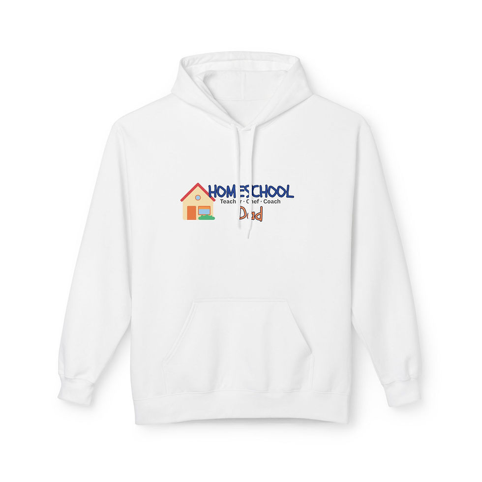 Homeschool Dad Fleece Hoodie