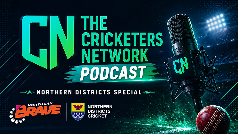 Episode 38 of The Cricketers Network - Out Now