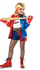 costume bambina harley quinn veneziano