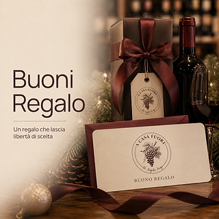 Buoni regalo Enoteca cinecittà