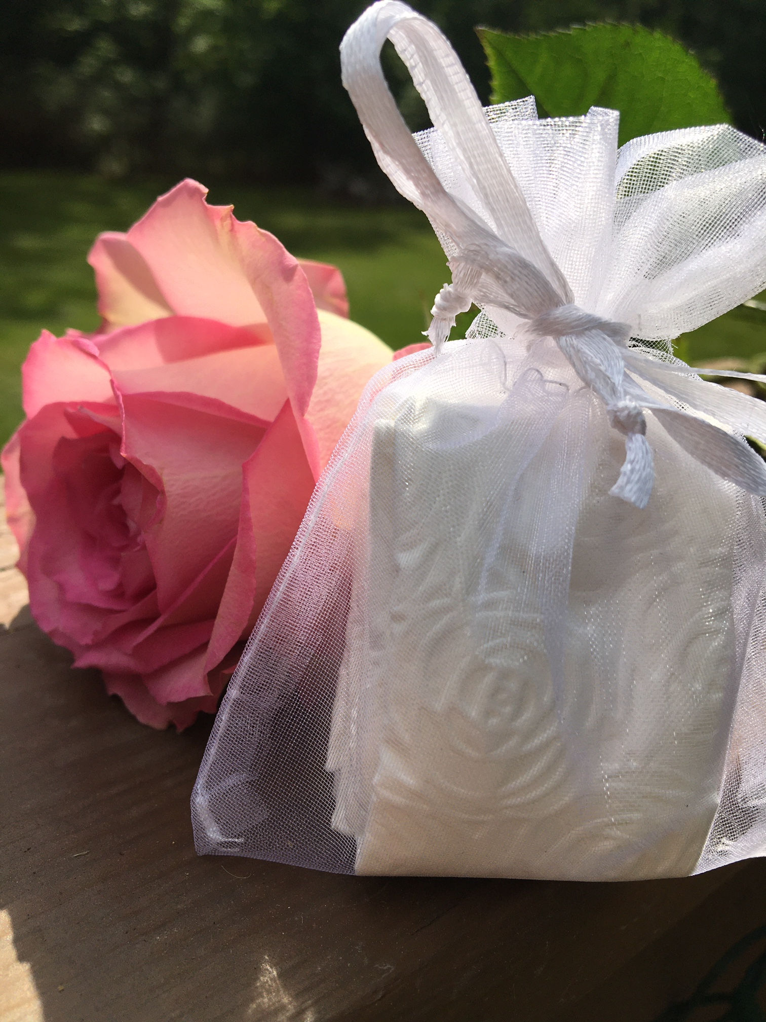 Sweet Rose Embossed & Scented Travel Hand Towels