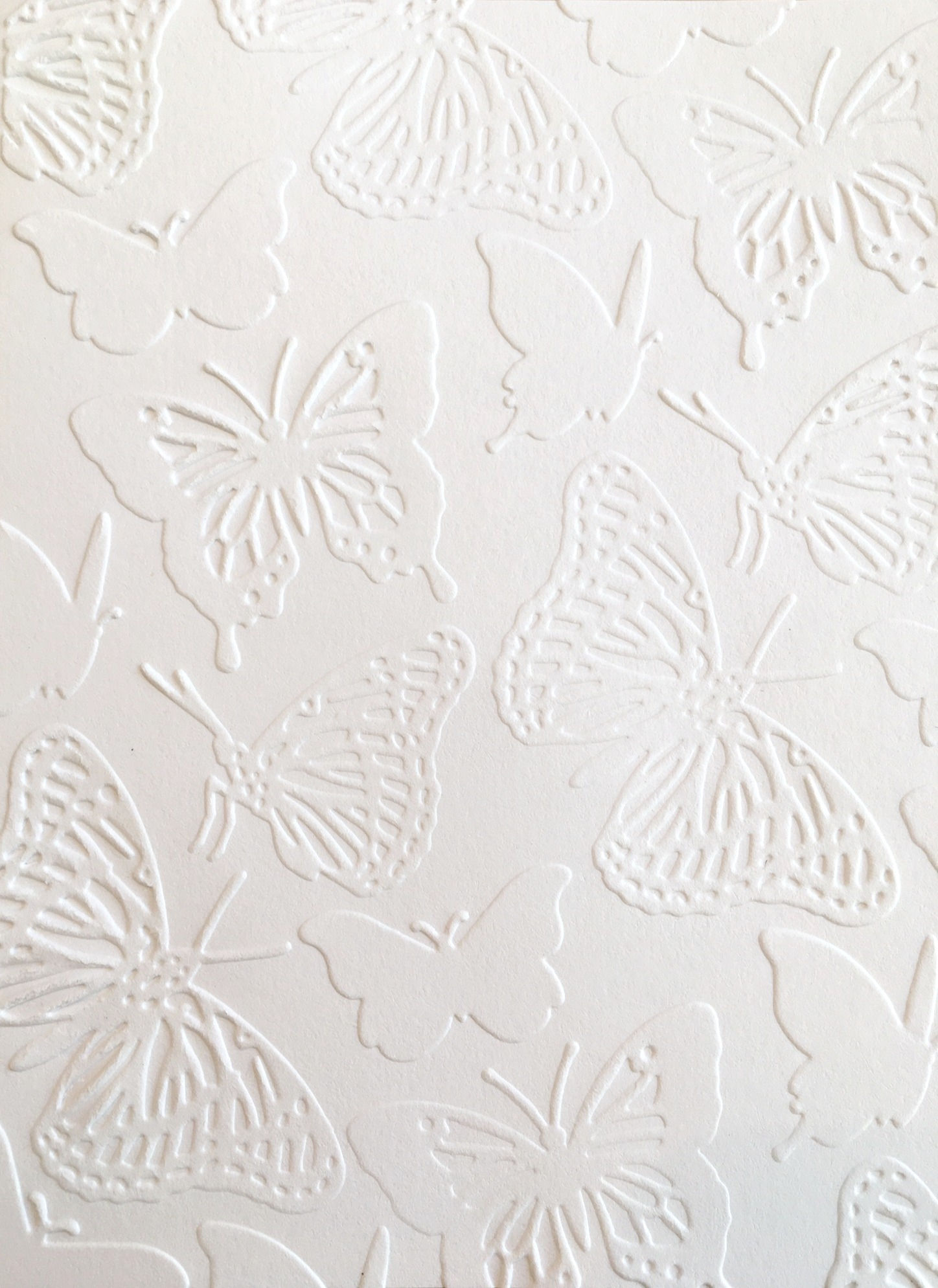 Butterflies Embossed & Scented Hand Towels