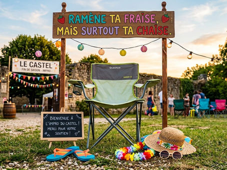 C'est parti pour e dernier spectacle impro de l'année
