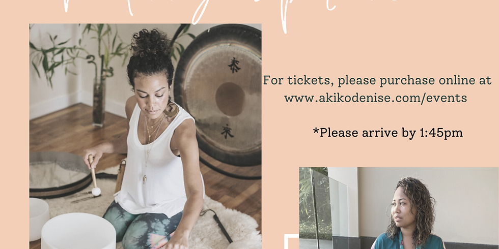 Sound & Sip - Healing Experience