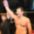 Larry Lindenman, instructor at Pica Pau Jiu Jitsu, gets his hand raised after winning an amateur MMA fight.