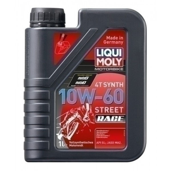 Liqui Moly MOTORBIKE 4T SYNTH 10W-60 STREET RACE