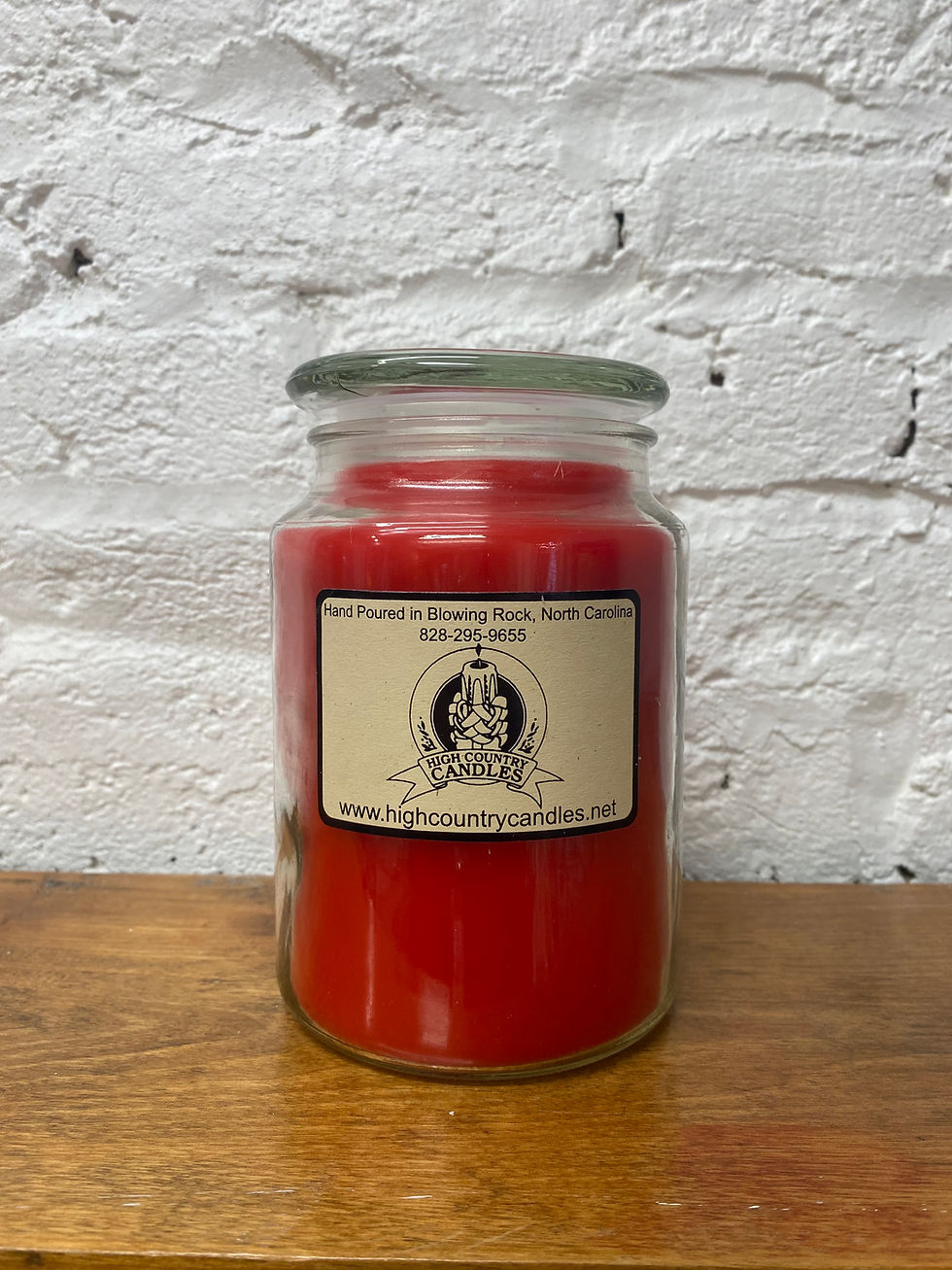 Candy Apple Red- Large 26 Ounce Jar