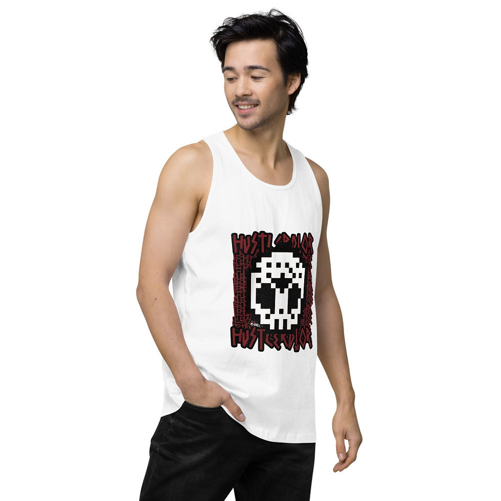 Miniaturbild: Men’s Skull premium tank top