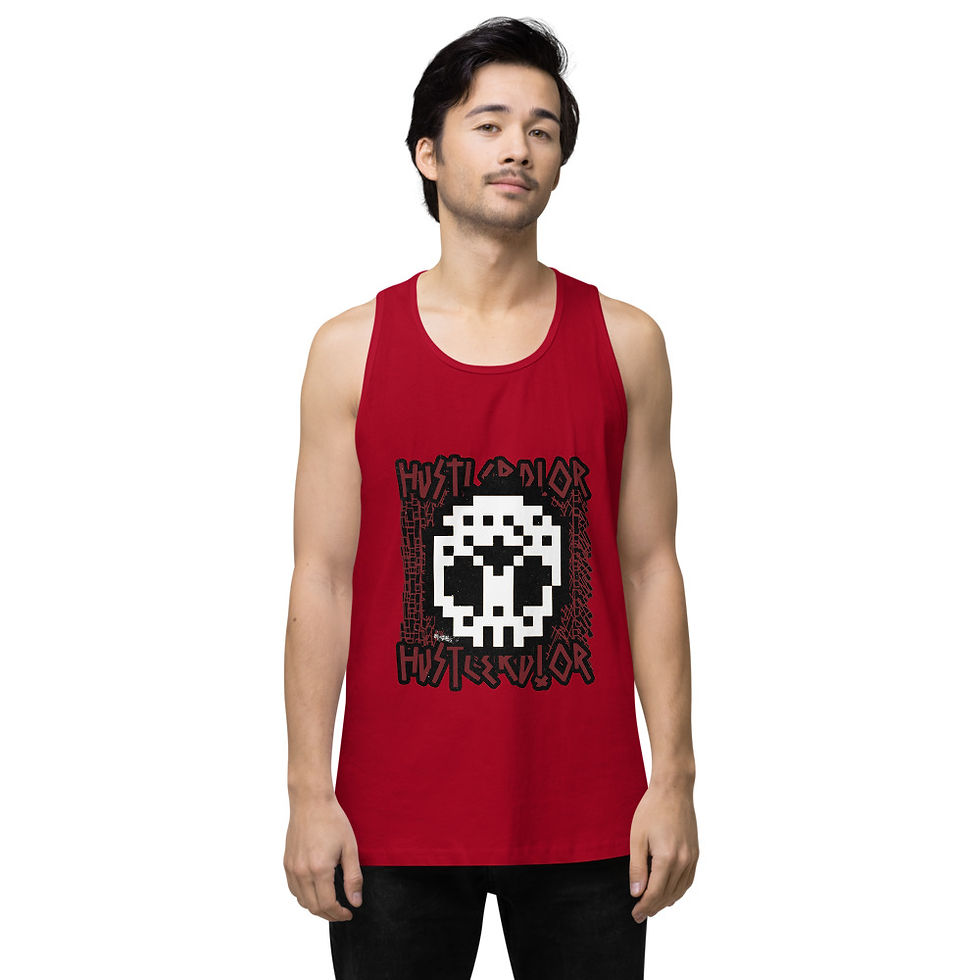 Прев'ю: Men’s Skull premium tank top