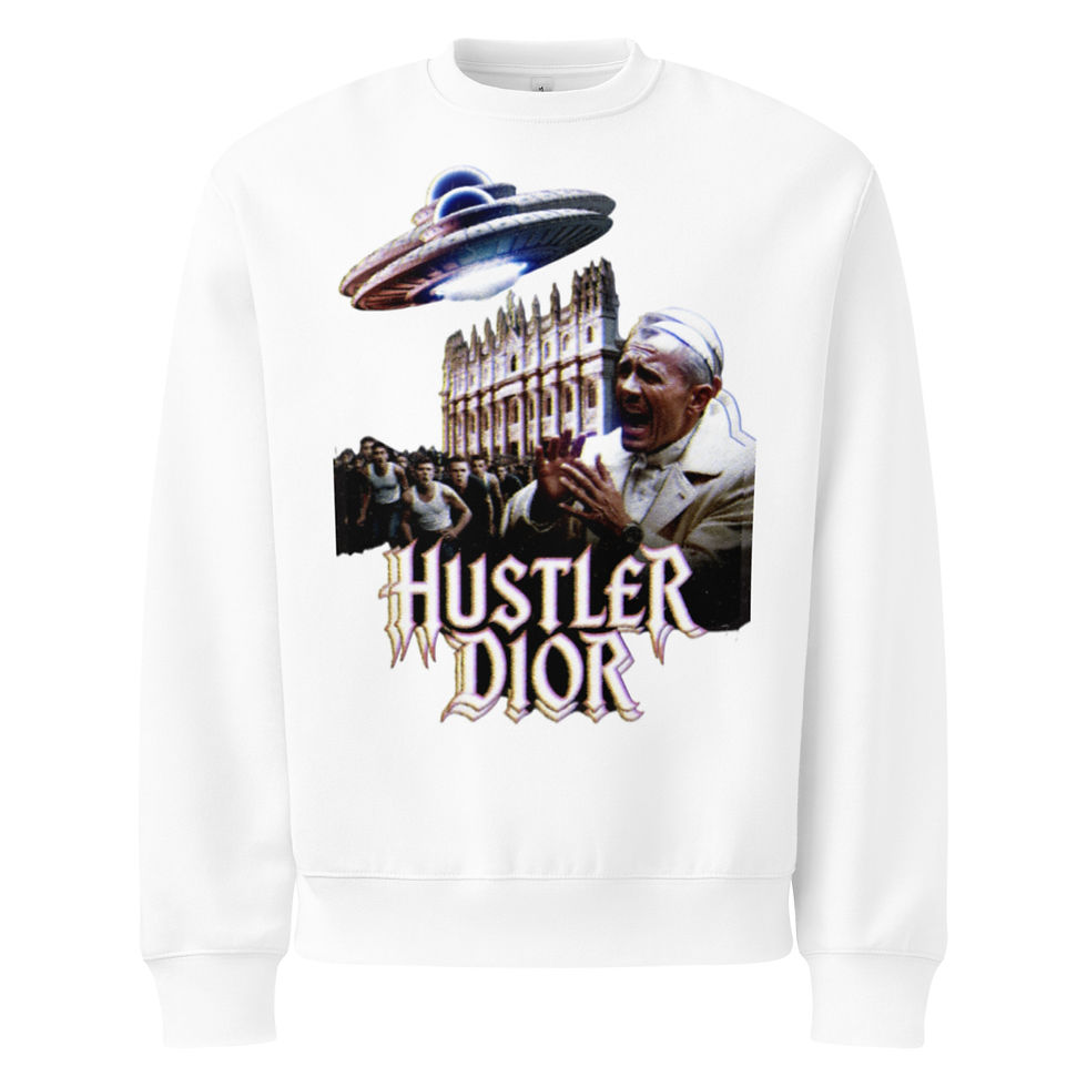 Thumbnail: Oversized heavyweight sweatshirt