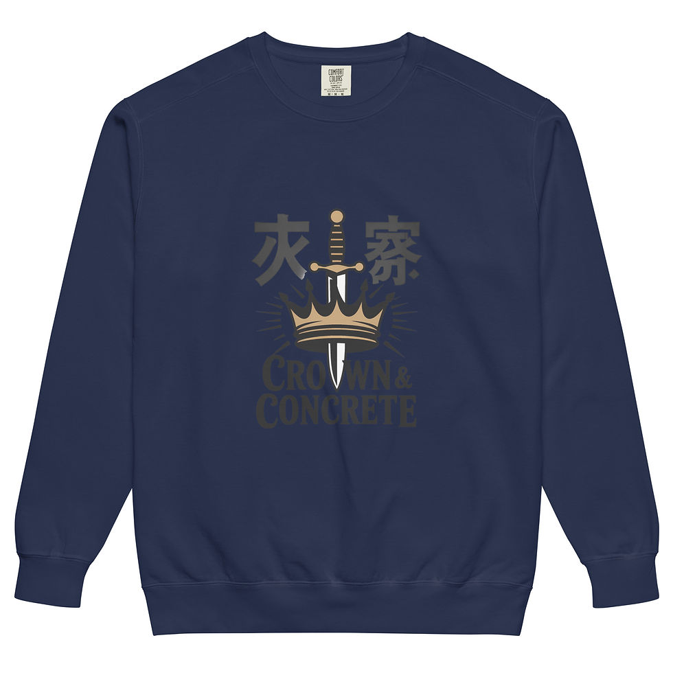 Thumbnail: Unisex garment-dyed sweatshirt