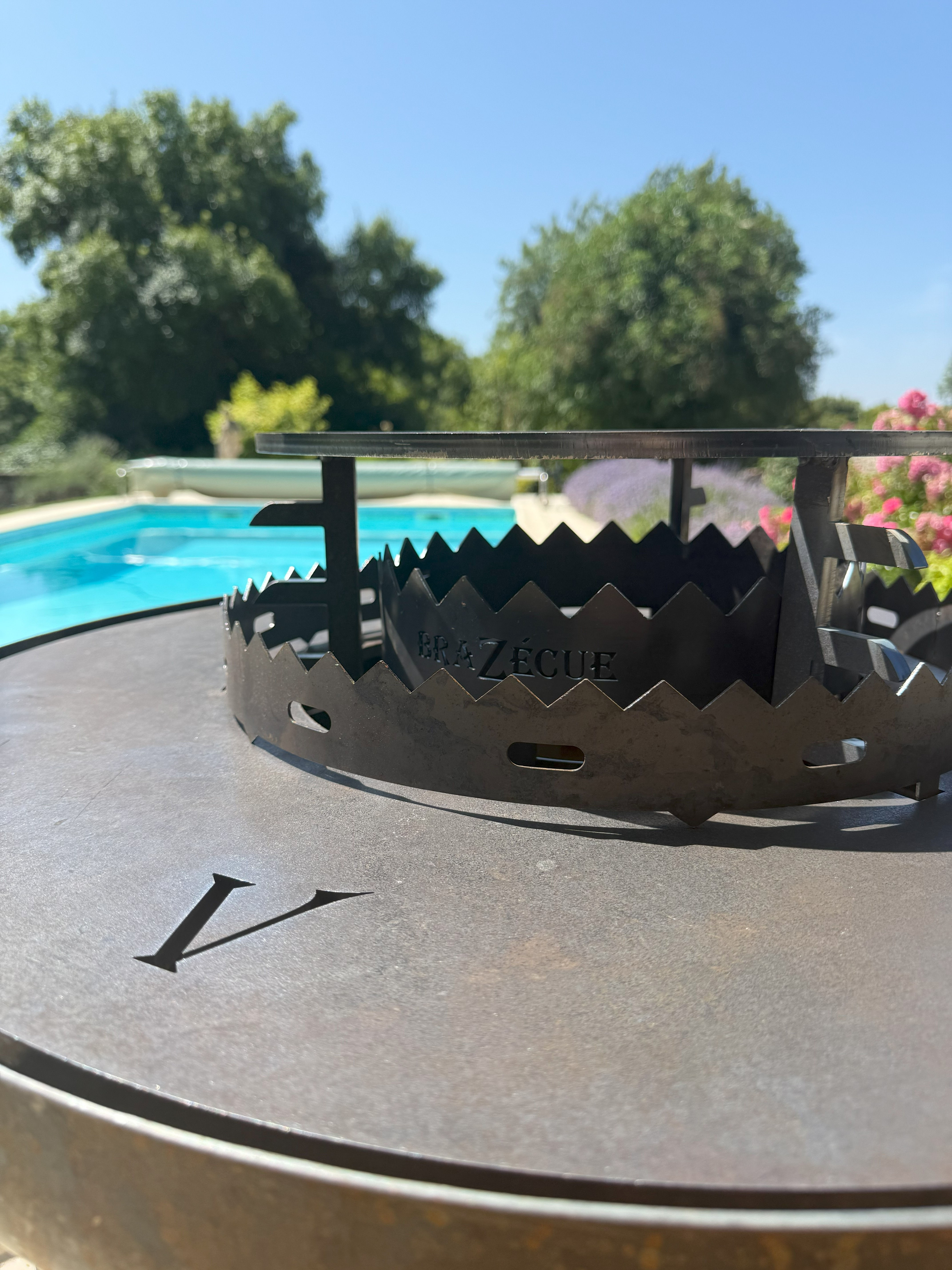 contour anti chute pour braséro Vulcan Braséro