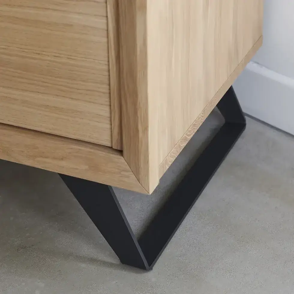Miniature : Enfilade 4 portes bois Delta