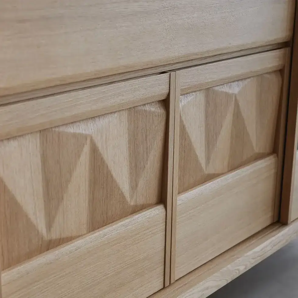 Miniature : Enfilade 4 portes bois Delta