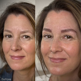nanobrows resultaat voor en na