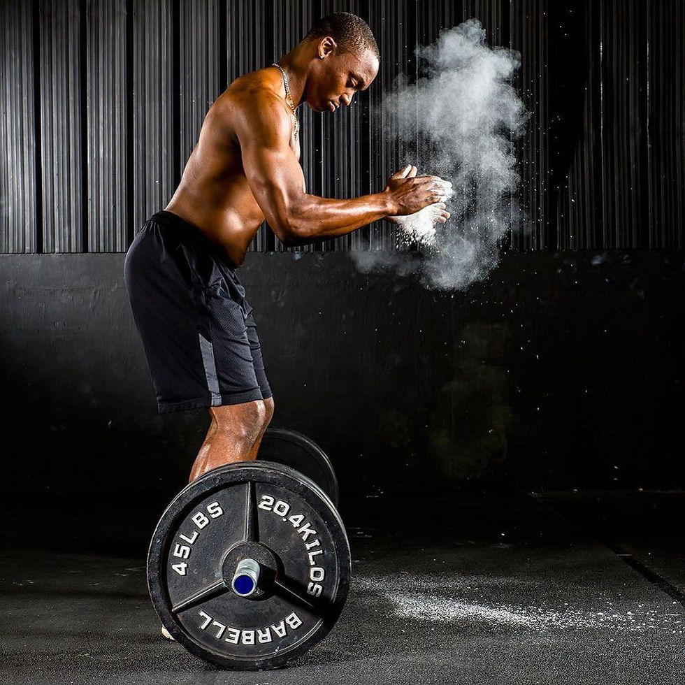 Thumbnail: Pure Gym Chalk Block for Weightlifting & Climbing