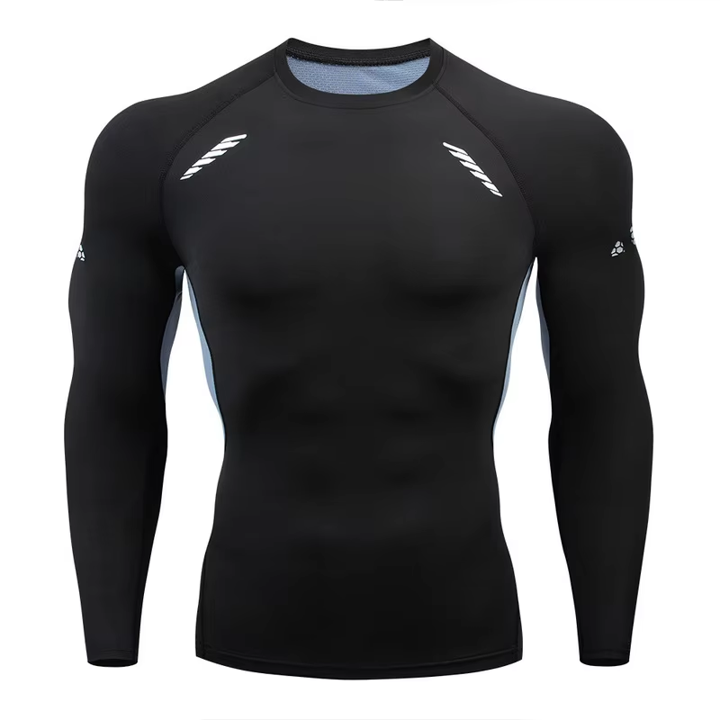Thumbnail: Men's Quick-Dry Compression Base Layer T-Shirt | Running & Gym