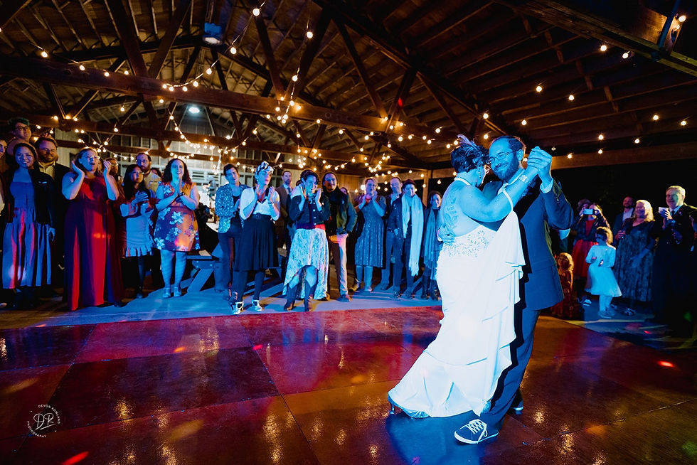 couple blues dancing for the