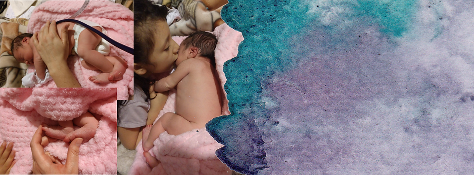 Newborn exam for home birth baby