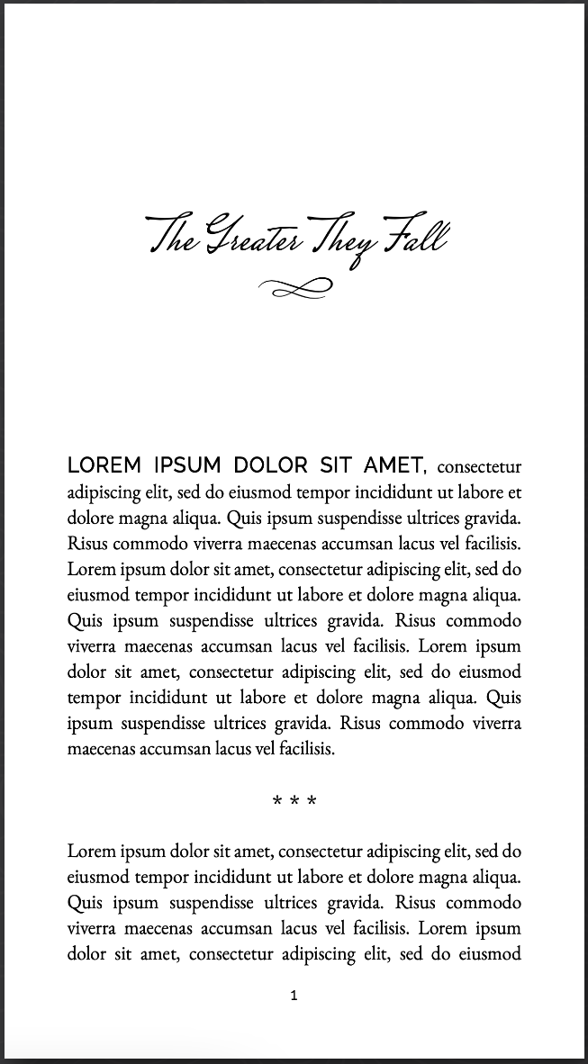 Decorum 1