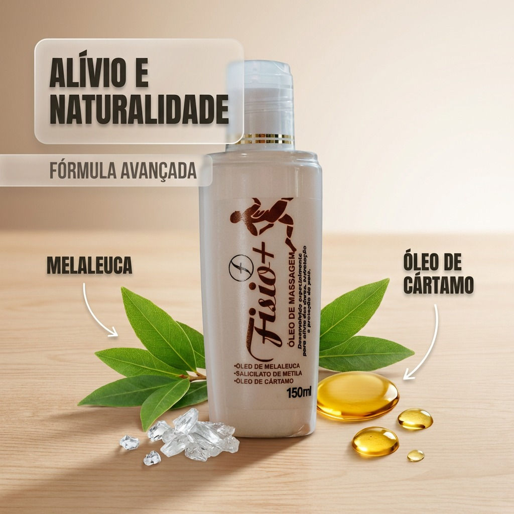 Óleo massageador profissional (fisioterapeutico)