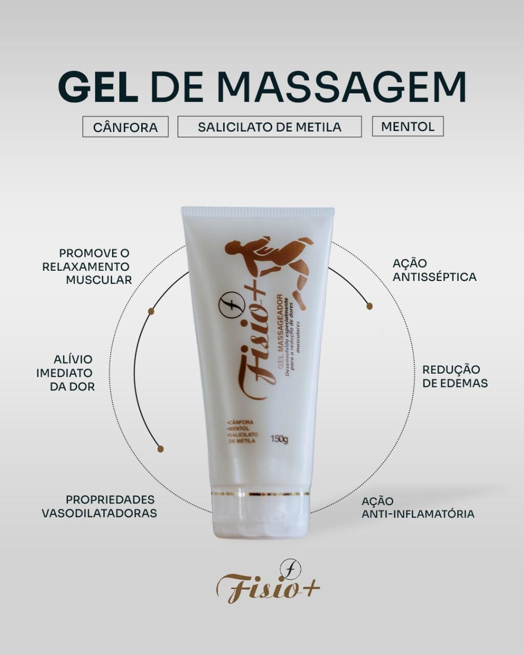 gel massageador profissional (fisioterapeutico)
