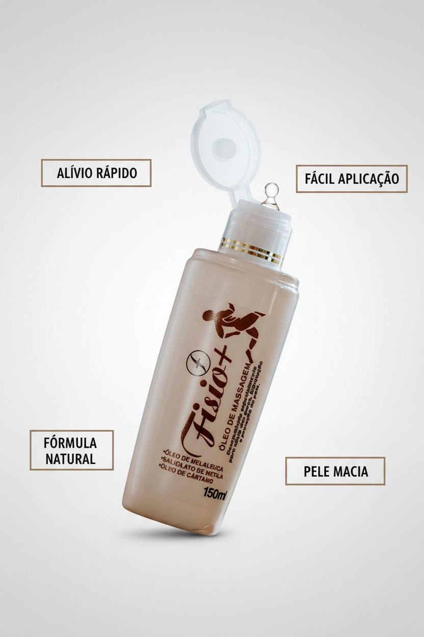 Miniatura: Óleo massageador profissional (fisioterapeutico)