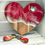 Thumbnail: Valentine Heart Ocean Resin Mini Charcuterie Board Set - Acacia wood
