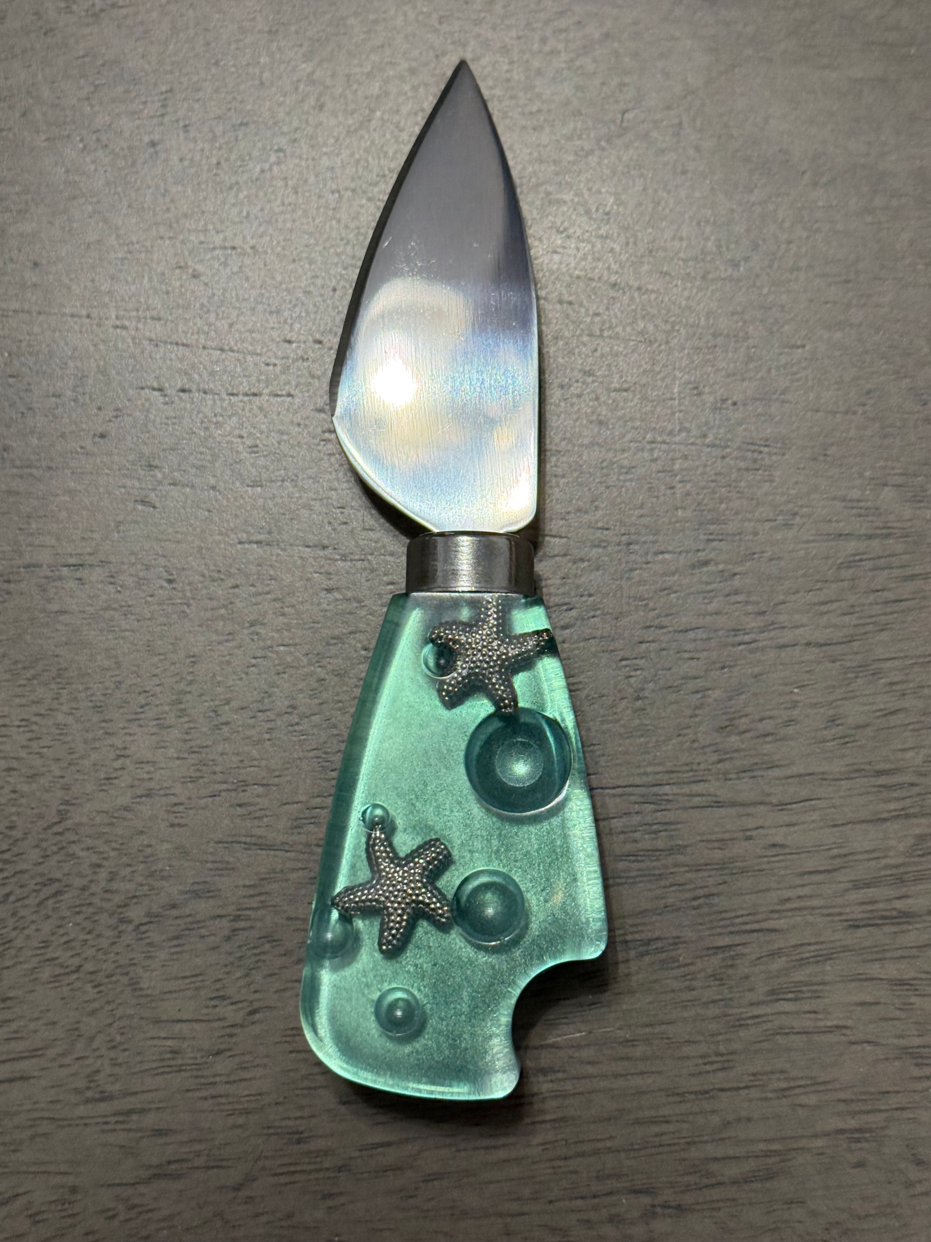 Ocean Resin Charcuterie & Cheese Utensils