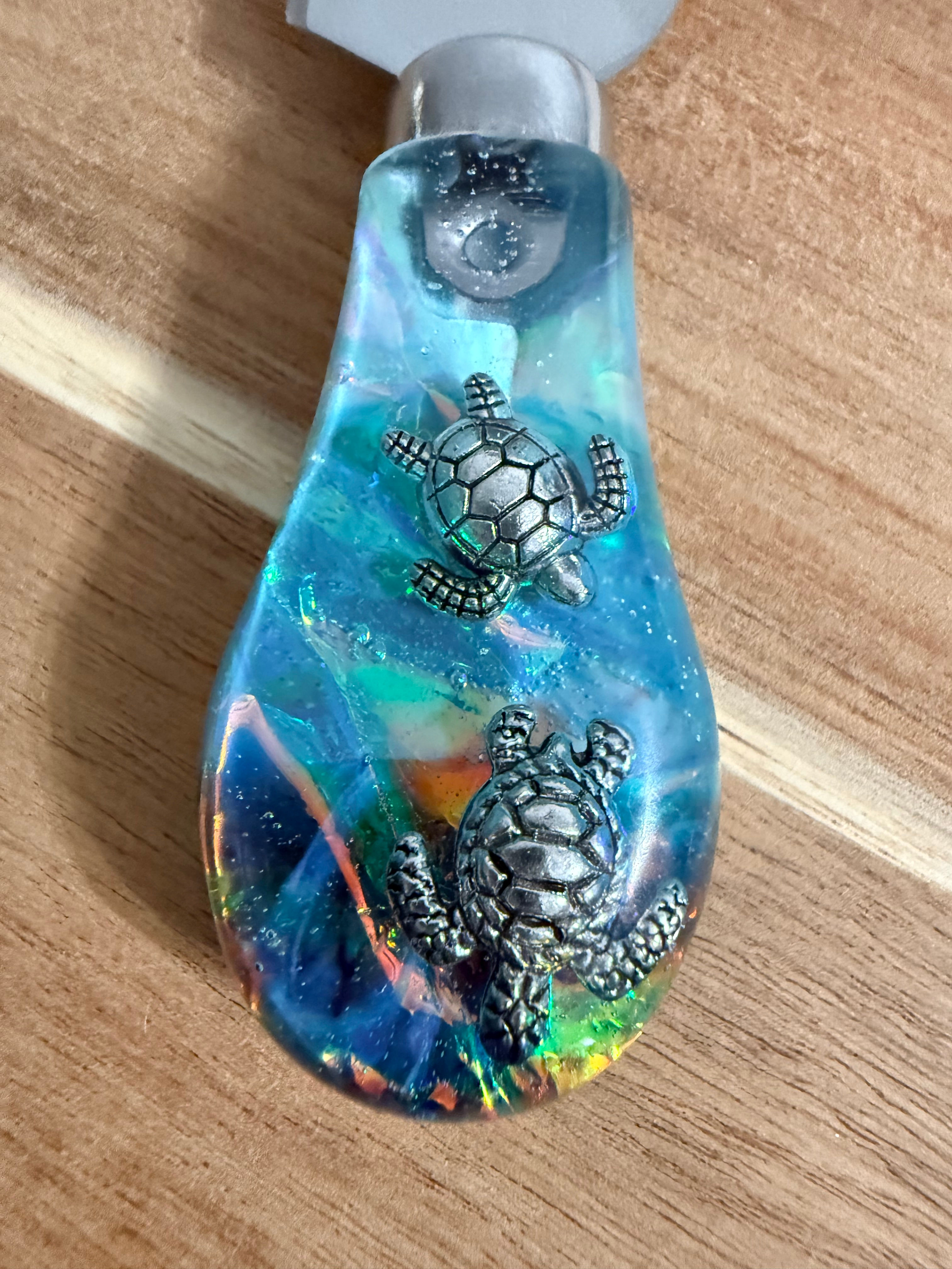 Ocean Resin Charcuterie & Cheese Utensils