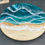 Thumbnail: Ocean Resin Lazy Susan - light rubberwood