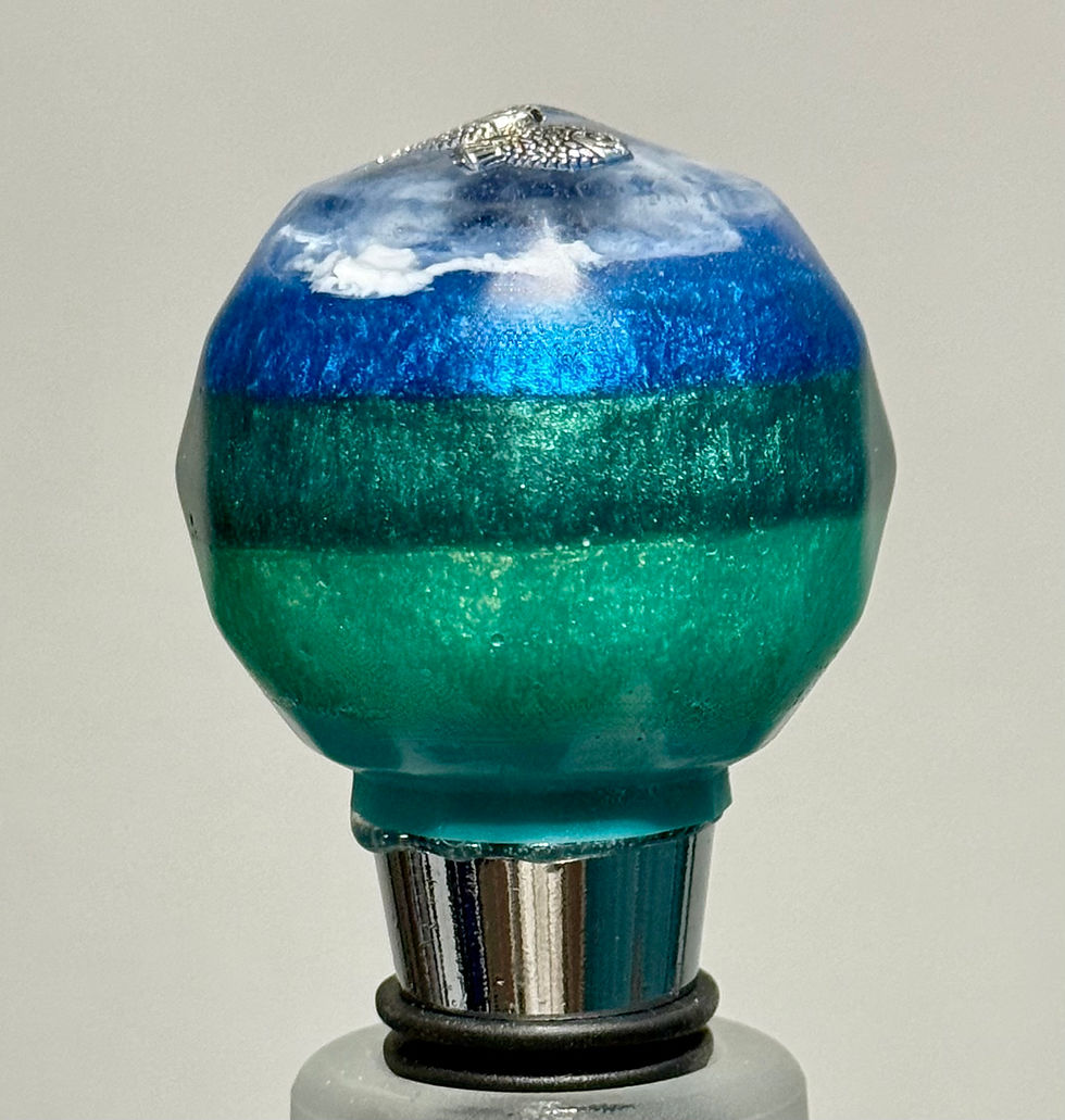 Thumbnail: Ocean Resin Wine Bottle Toppers
