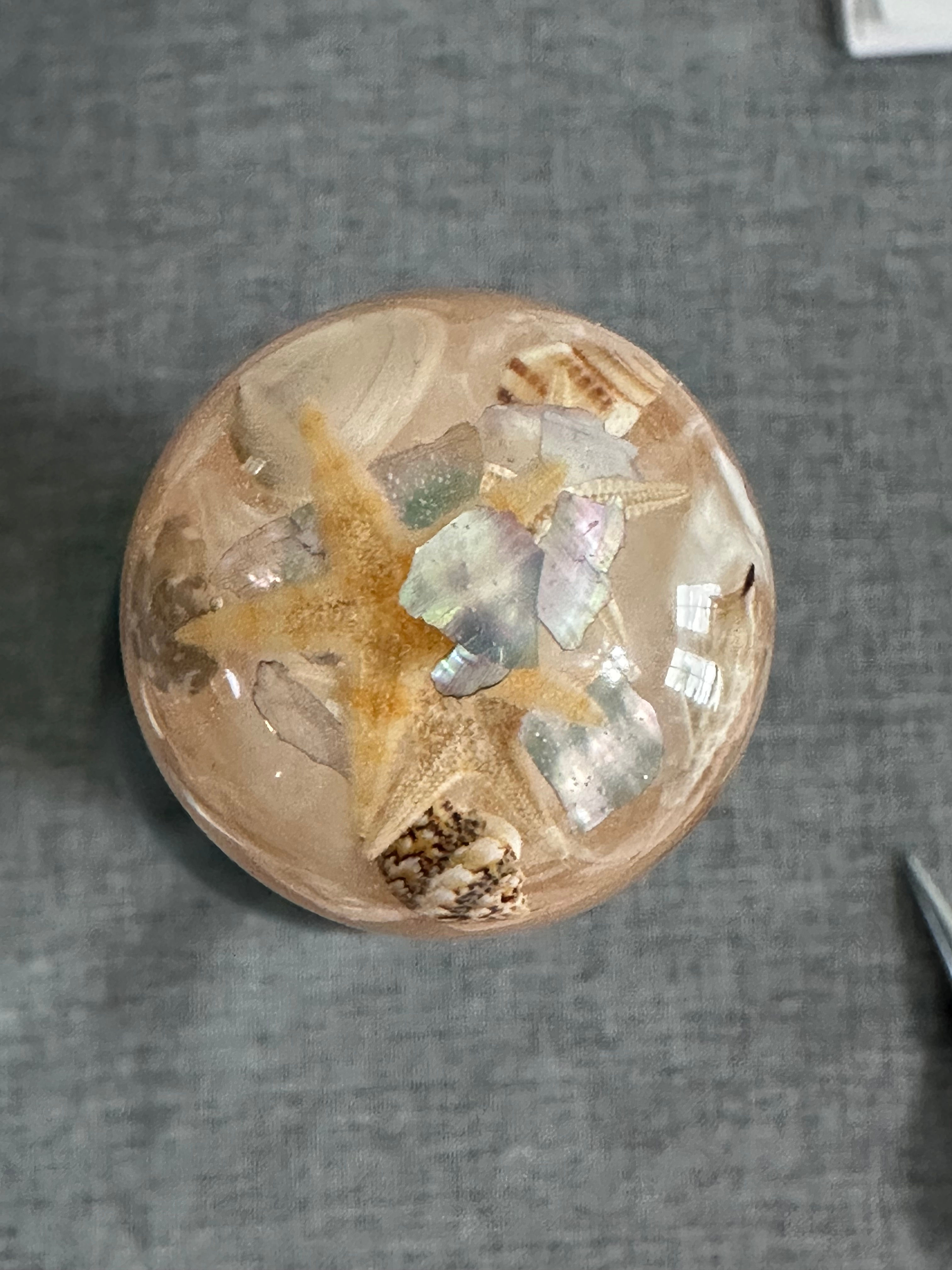 Ocean Resin Wine Bottle Toppers