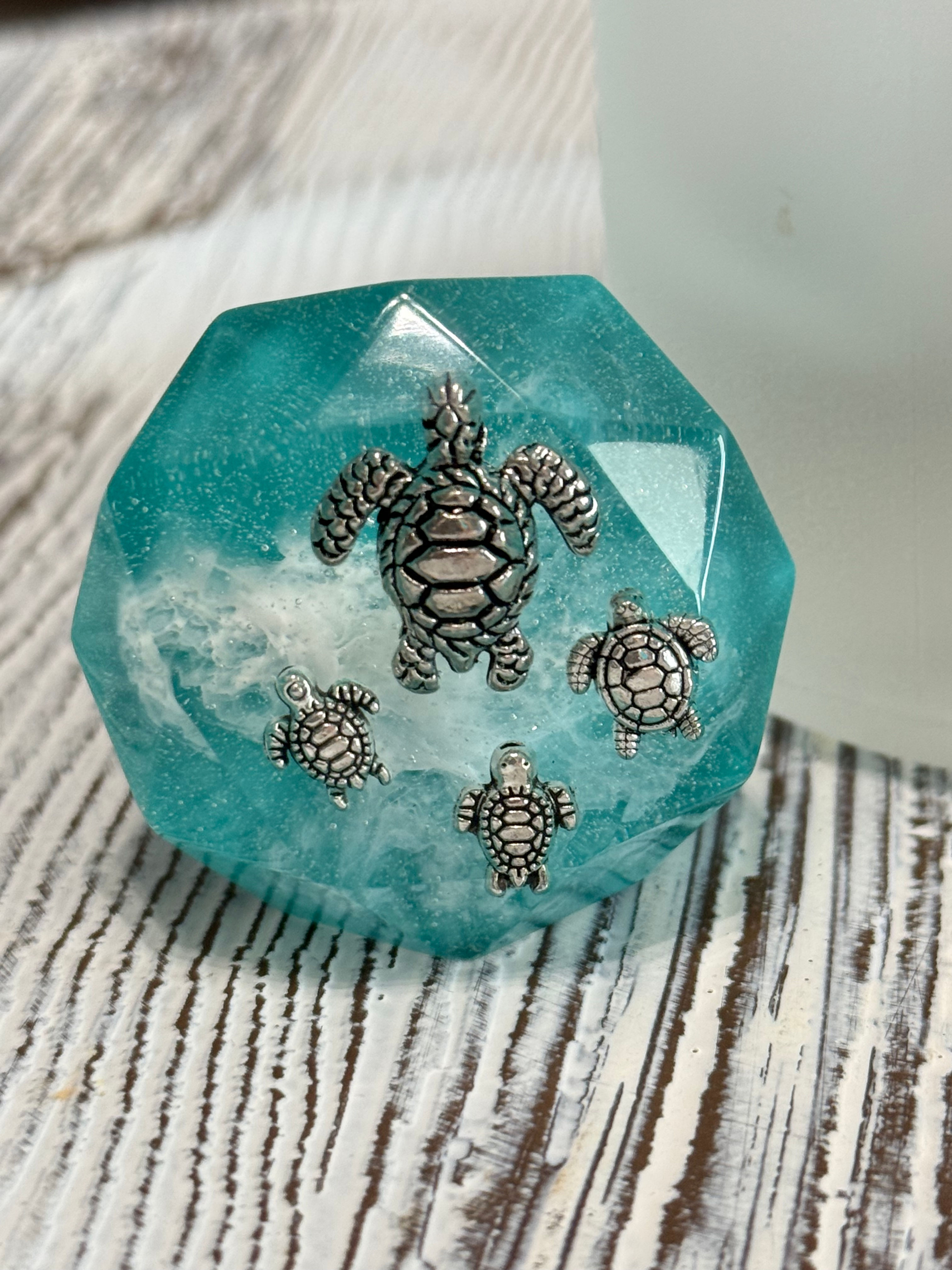 Ocean Resin Wine Bottle Toppers