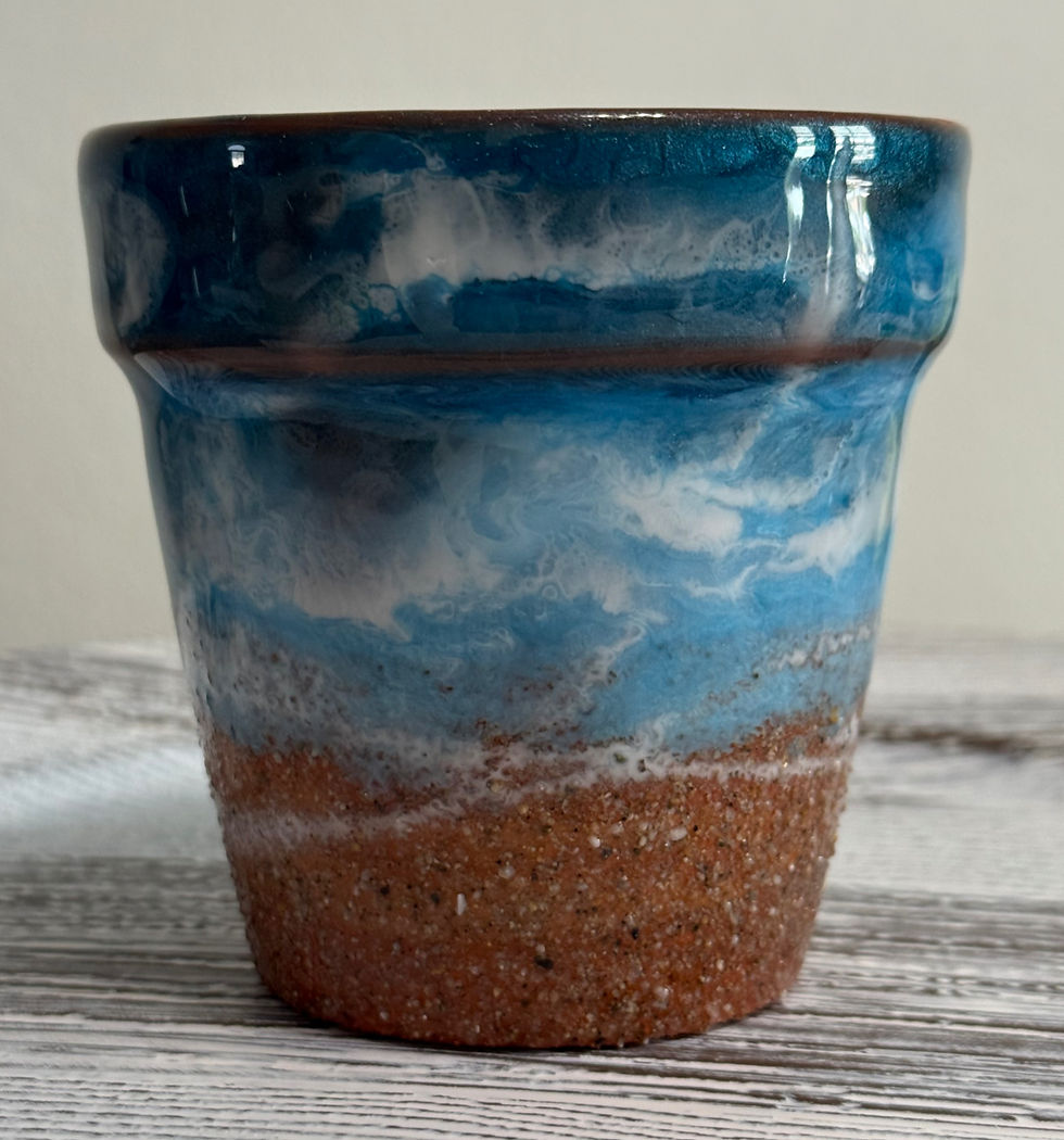 Thumbnail: Ocean Resin Mini Planter