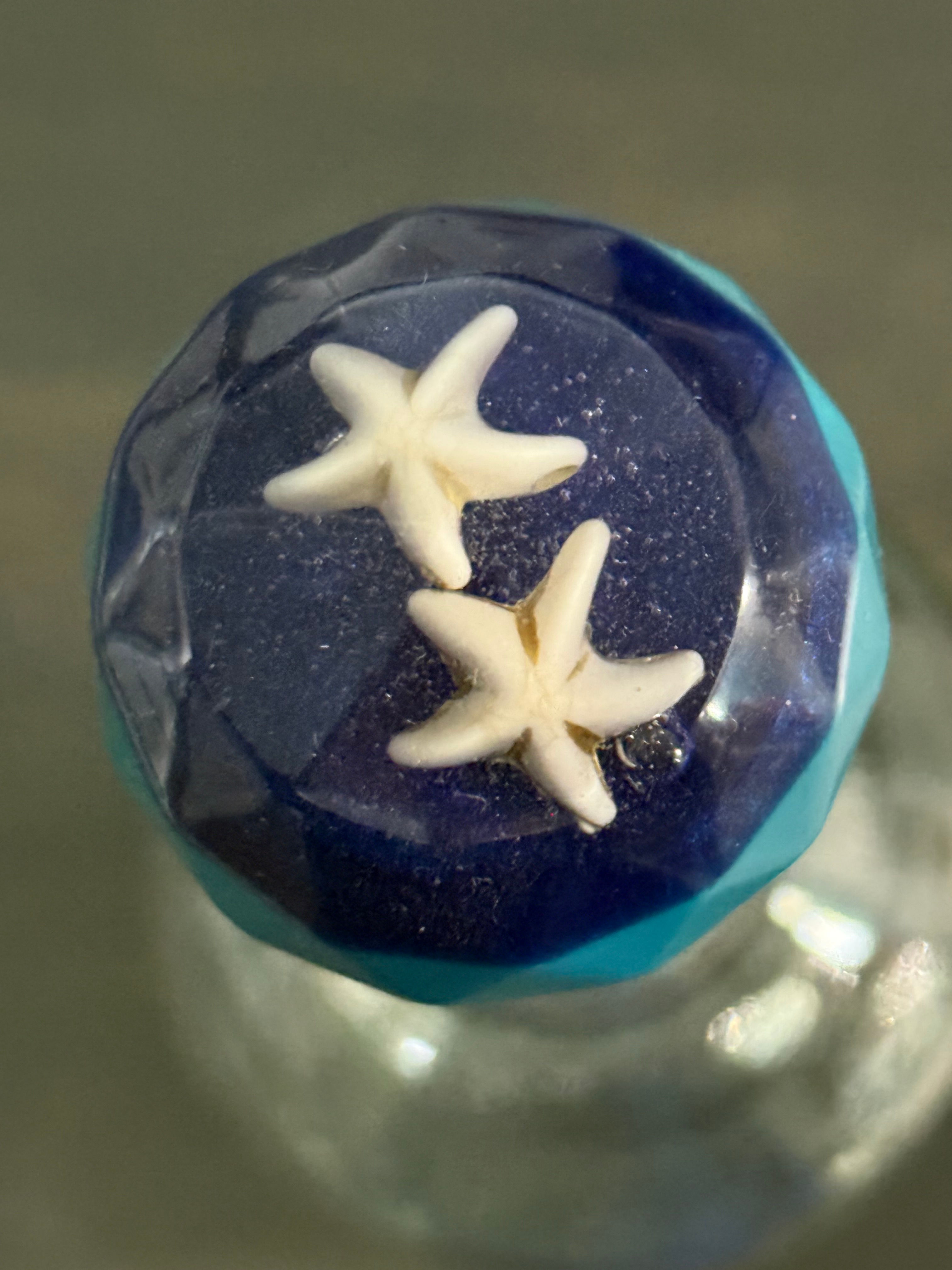 Ocean Resin Wine Bottle Toppers