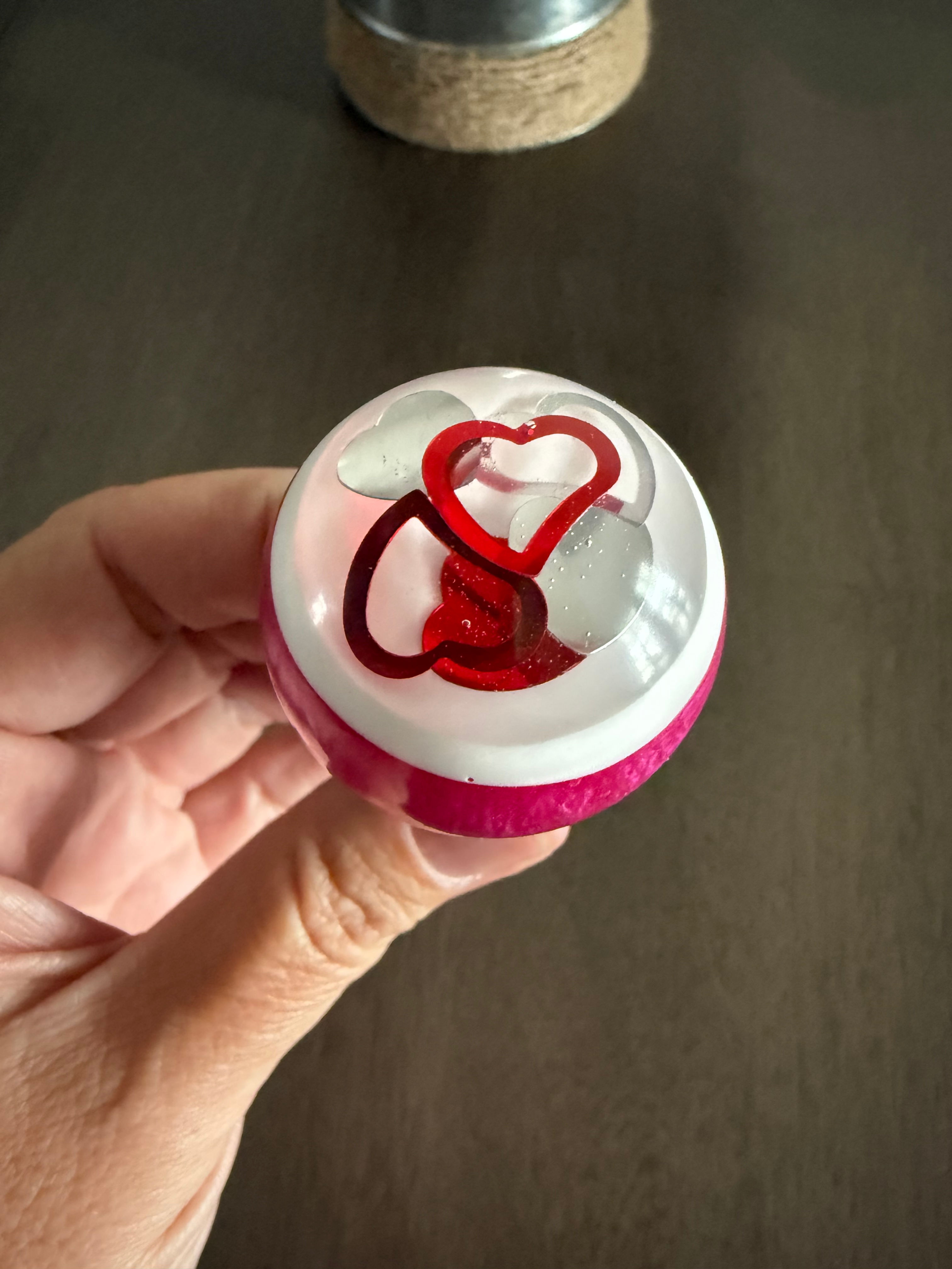 Valentine’s Day Ocean Resin Bottle Stopper – Limited Edition