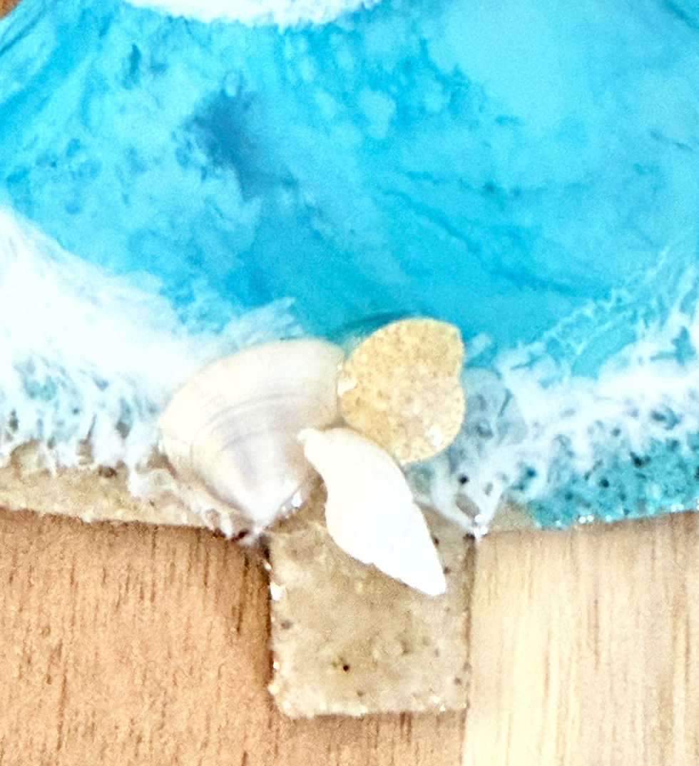 Thumbnail: Ocean Resin Christmas Tree Ornament