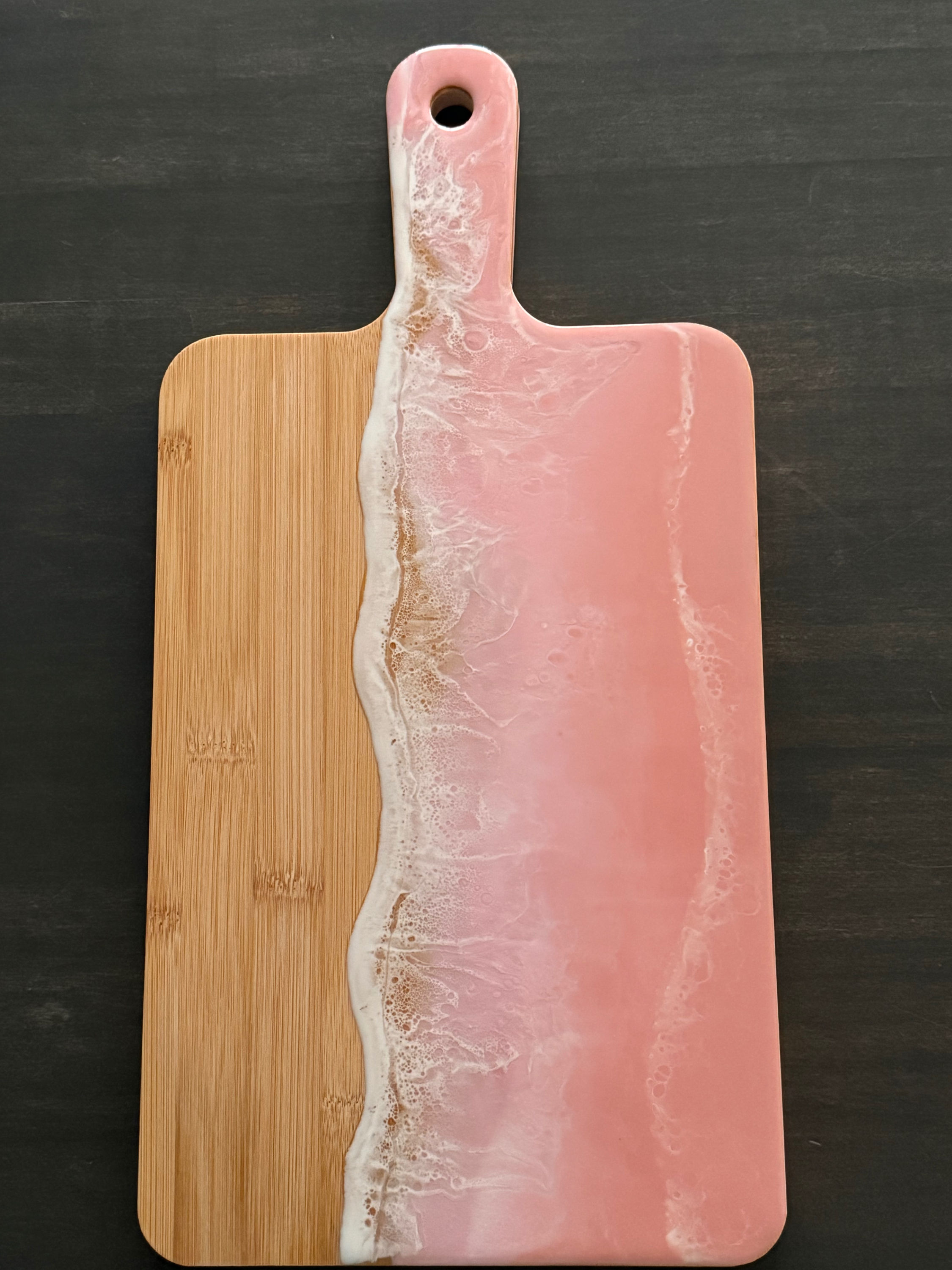 Bamboo Wood Resin Cutting/Charcuterie Board – 16" x 9"