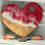 Thumbnail: Valentine Heart Ocean Resin Mini Charcuterie Board Set– Bamboo