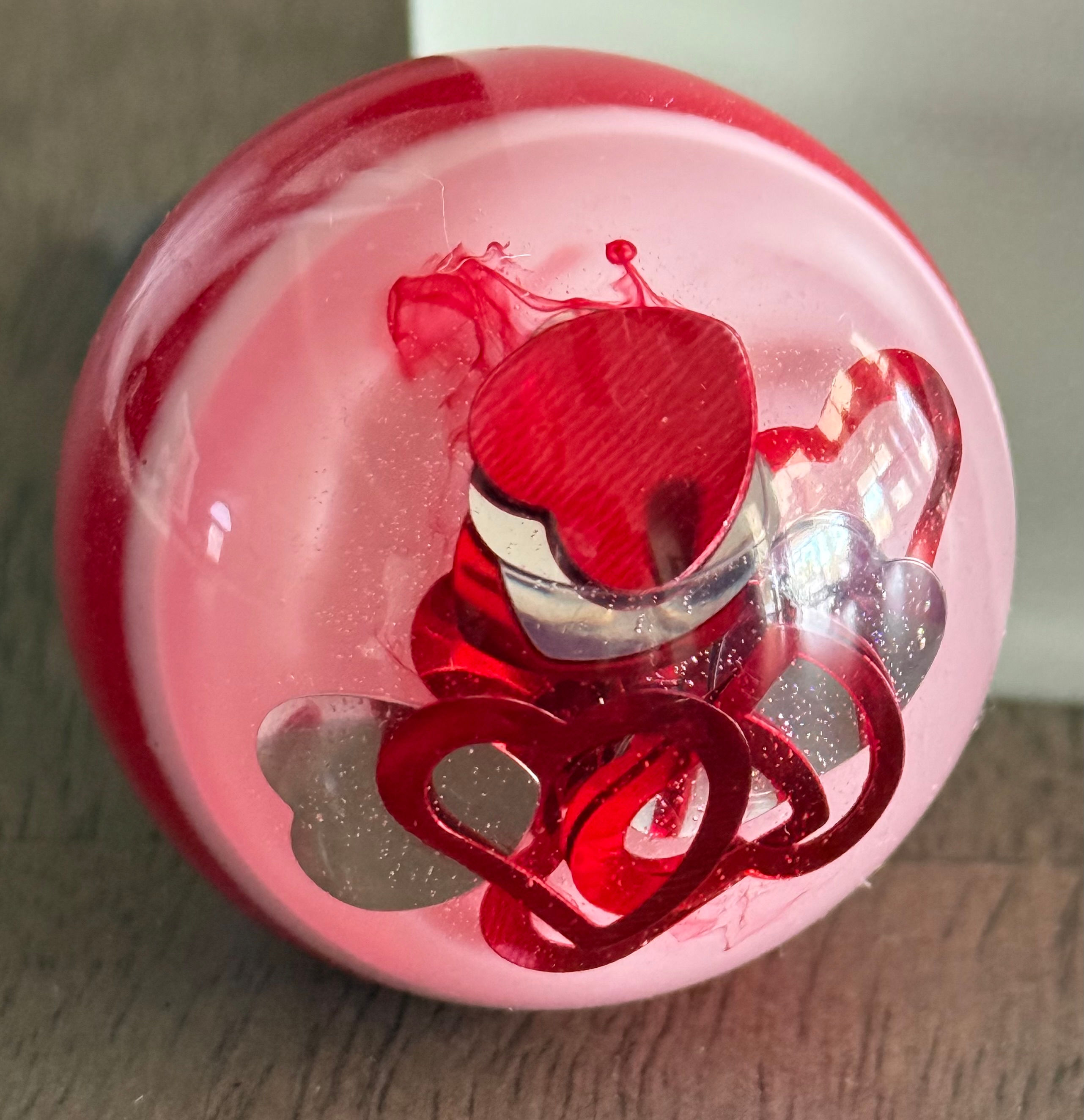 Valentine’s Day Ocean Resin Bottle Stopper – Limited Edition