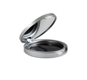 Silver Round Foundation Compact