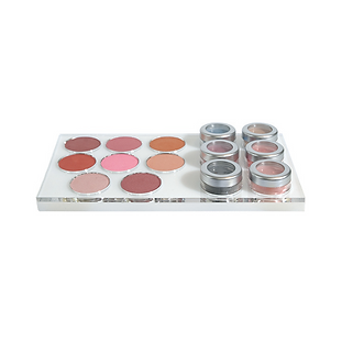 Large Template: 8 Pressed Blush Pans & 6 2.5g Powder Jars