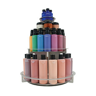 Round Foundation Display