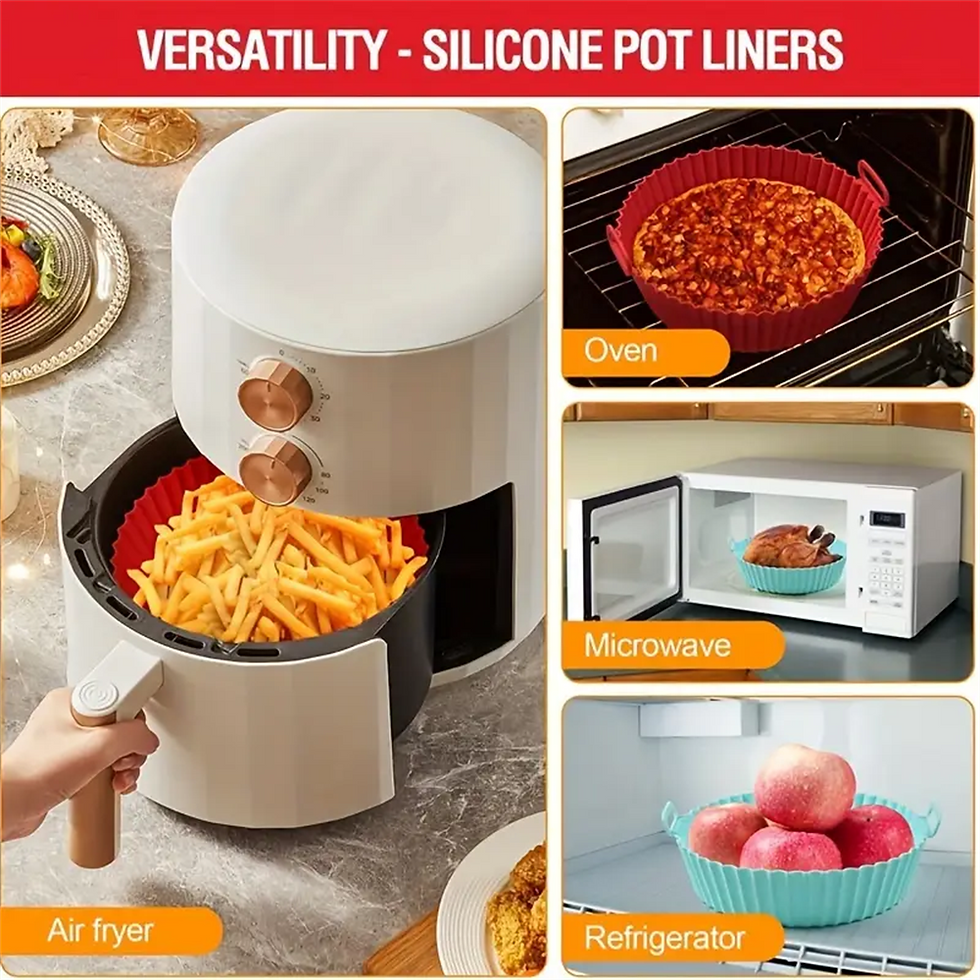 Miniatura: Reusable Silicone Air Fryer Liners