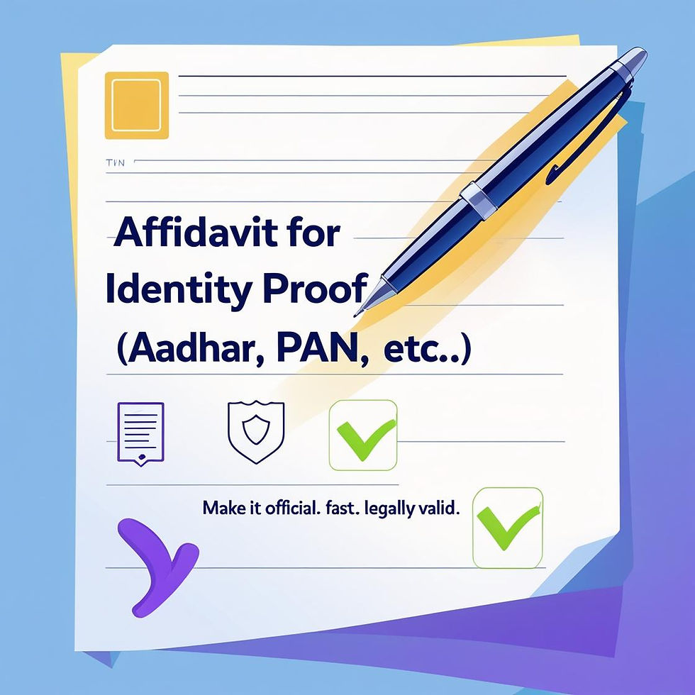 Thumbnail: AFFIDAVIT FOR ADDRESS PROOF