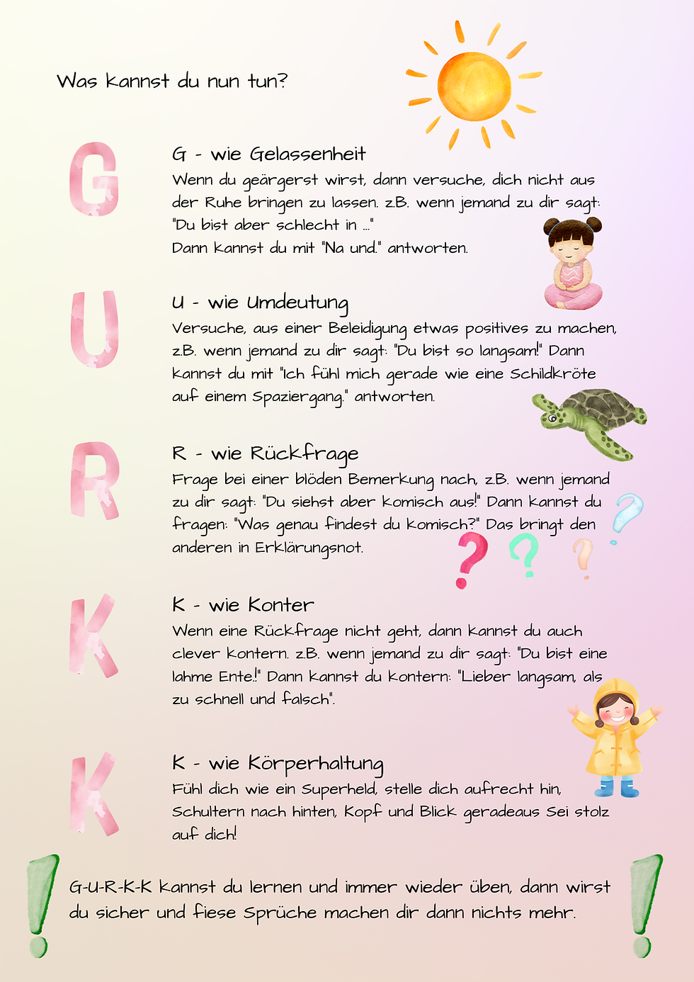 Miniaturbild: Kleines Anti-Mobbing Workbook für Kinder