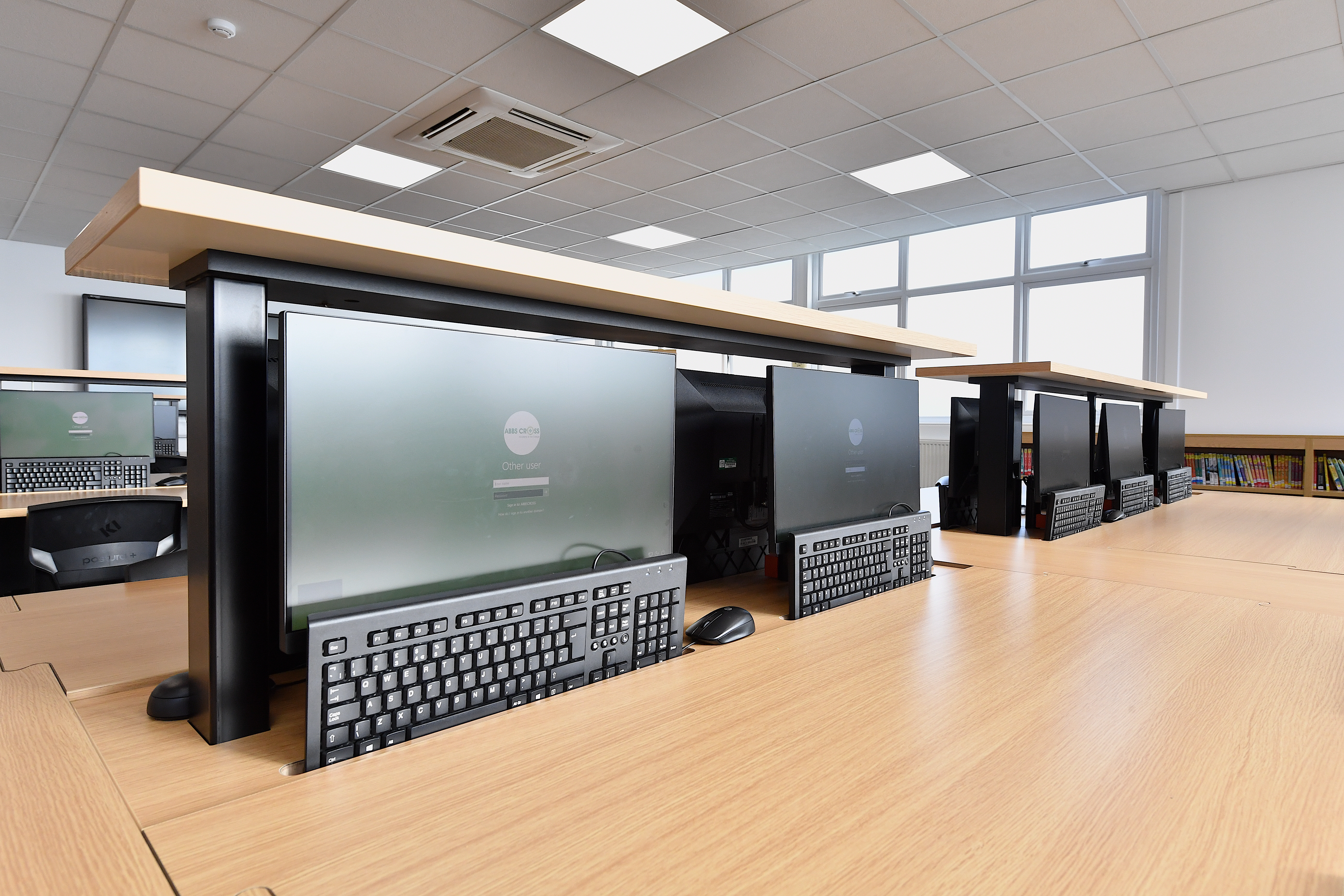 Productive Computer Desk Solutions for Commercial or Educational Spaces