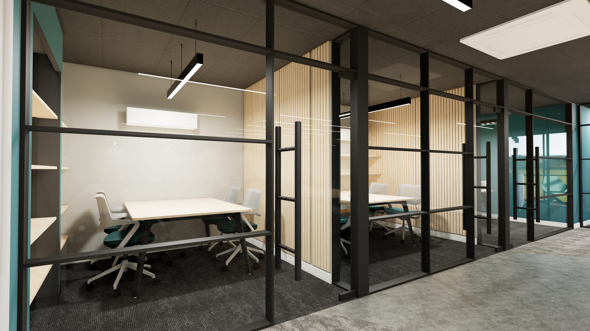 Collaborative meeting space for work and study