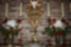 St Mary's Altar Crucifix and High Mass Candlesticks